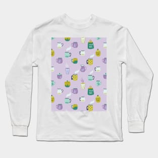 Ceramics pattern Long Sleeve T-Shirt